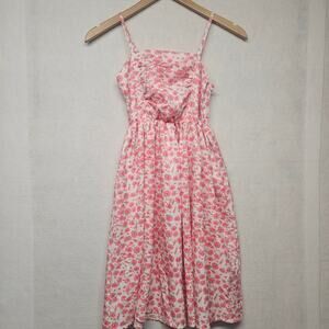 Girls Rose Floral Dress - Size 140 Fits US Girls Size 10